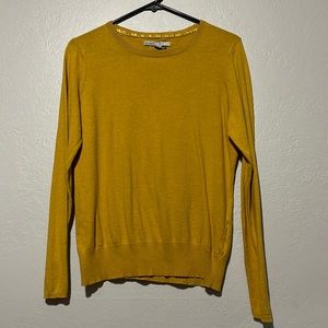 old navy, mustard yellow, size large